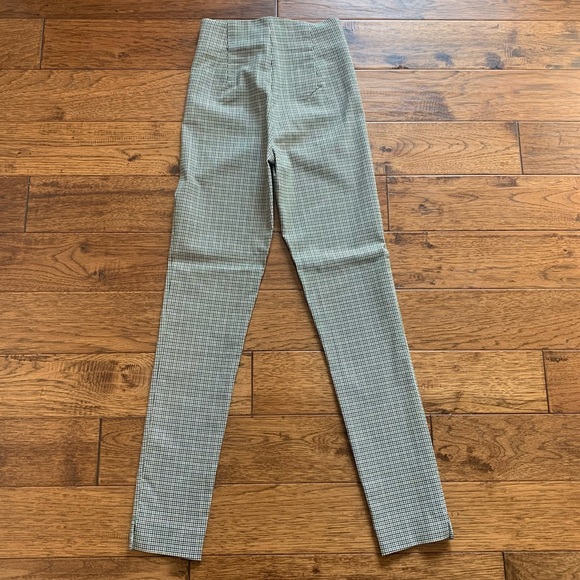 DYNAMITE Plaid Skinny Trousers - Picture 3 of 5